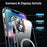 For iPhone 13 Phone Case Compatible with MagSafe TPU+PC Clear Back Cover - 5