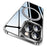For iPhone 13 Pro Phone Case Compatible with MagSafe TPU+PC Clear Back Cover - 1