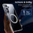 For Samsung Galaxy S25 Phone Magnetic Case TPU+PC Clear Back Cover - 2