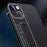 For iPhone 14 Drop-proof Slim Matte Phone Case Soft TPU + Hard PC Protective Cell Phone Cover with Hidden Kickstand - Black - 5