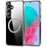 For Samsung Galaxy S23 FE Phone Magnetic Case TPU+PC Clear Back Cover - 1