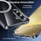 For Samsung Galaxy S23 FE Phone Magnetic Case TPU+PC Clear Back Cover - 6