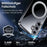 For Samsung Galaxy S23 FE Phone Magnetic Case TPU+PC Clear Back Cover - 7