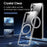 For Samsung Galaxy S23 Phone Magnetic Case TPU+PC Clear Back Cover - 2