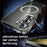 For Samsung Galaxy S23 Phone Magnetic Case TPU+PC Clear Back Cover - 4