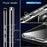 For Samsung Galaxy S22 5G Phone Magnetic Case TPU+PC Clear Back Cover - 3