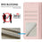 For Google Pixel 9a Case with Strap RFID Blocking Leather Wallet Phone Cover Cat Mouse Pattern - Pink - 5