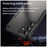 For Samsung Galaxy S25+ / S24+ Case PC+TPU Frosted Phone Back Cover - Black - 3
