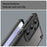 For Samsung Galaxy S25+ / S24+ Case PC+TPU Frosted Phone Back Cover - Black - 5