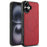 LC.IMEEKE For iPhone 16 Plus Magnetic Case Compatible with MagSafe Leather+TPU Back Cover - Red - 1