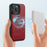 LC.IMEEKE For iPhone 14 Pro Magnetic Case Compatible with MagSafe Leather+TPU Back Cover - Red - 7