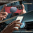 LC.IMEEKE For Samsung Galaxy S24 Ultra Magnetic Case Leather+TPU Back Cover - Red - 3