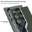GKK For Samsung Galaxy S24 Ultra Case TPU+PC+PU Phone Back Cover Electroplating - Starlight - 5