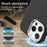 For iPhone 14 Pro Max Case Cell Phone Hybrid Back Cover Carbon Fiber Texture - Black - 3