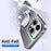 For iPhone 16 Pro Case Heat Dissipation Hollow Aluminium Alloy Phone Cover - Titanium - 4