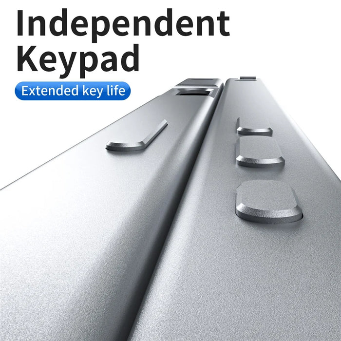 For iPhone 16 Pro Case Heat Dissipation Hollow Aluminium Alloy Phone Cover - Titanium - 5