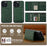 LC.IMEEKE L5 For iPhone 16 Pro Max Magnetic Phone Case Leather Back Cover with Detachable Card Holder - Green - 7