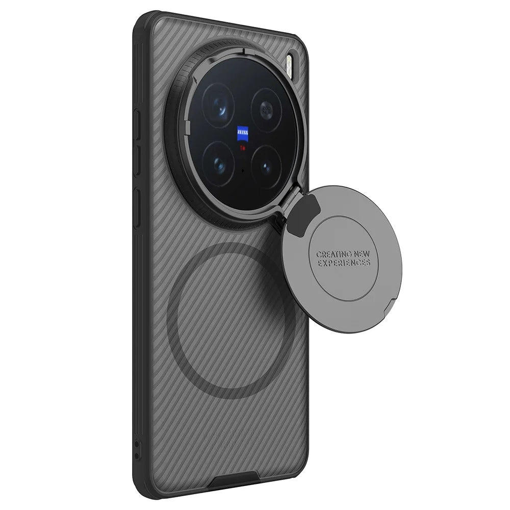 NILLKIN Camshield Prop Magnetic Translucent Series for vivo X200 Pro 5G Magnetic Case TPU+PC Phone Cover with Camera Lid - 5