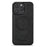 LC.IMEEKE L5 For iPhone 14 Pro Max Magnetic Phone Case Leather Back Cover with Detachable Card Holder - Black - 2