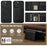 LC.IMEEKE L5 For iPhone 14 Pro Max Magnetic Phone Case Leather Back Cover with Detachable Card Holder - Black - 4