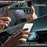 LC.IMEEKE L5 For Samsung Galaxy S24 Ultra Magnetic Phone Case Leather Back Cover with Detachable Card Holder - Black - 6