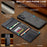 LC.IMEEKE L5 For Samsung Galaxy A16 4G / 5G Magnetic Phone Case Leather Back Cover with Detachable Card Holder - Black - 5