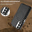 LC.IMEEKE L5 For Samsung Galaxy A14 4G / 5G Magnetic Phone Case Leather Back Cover with Detachable Card Holder - Black - 4