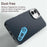 For iPhone 16 Case Cell Phone Hybrid Back Cover Carbon Fiber Texture - Black - 4