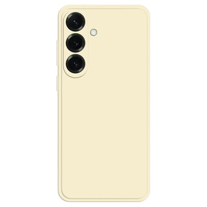 For Samsung Galaxy A36 5G TPU Case Straight Edge Protection Phone Cover - Beige - 1