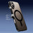 For iPhone 16 Plus Case Compatible with MagSafe Matte PC Back Cover - Black - 3