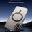 For iPhone 16 Plus Case Compatible with MagSafe Matte PC Back Cover - Black - 6