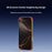 For iPhone 16 Pro Case Compatible with MagSafe Matte PC Back Cover - Black - 7