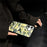 For iPhone 16 Case Camo Puffer Jacket Leather+TPU 3D Protective Cover - Green - 3