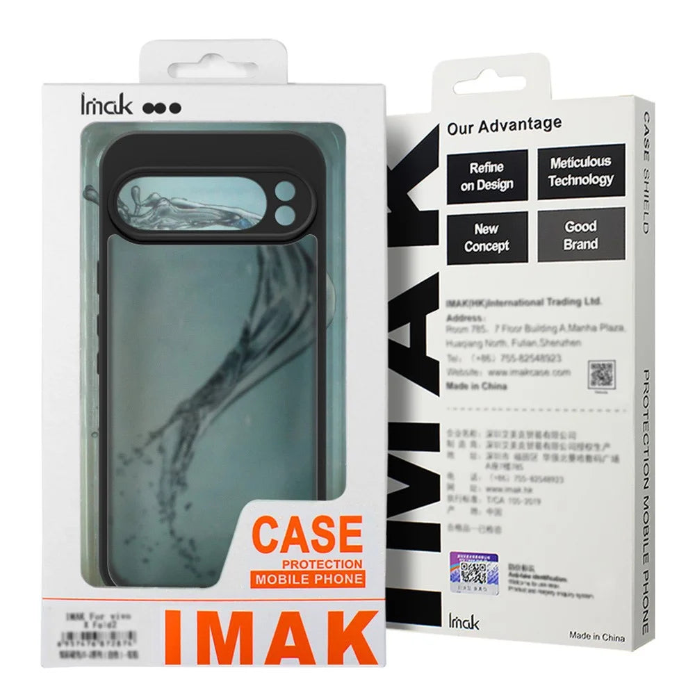 IMAK UX-9B Series For OnePlus 13 Case Tiny Airbag PC+TPU Matte Phone Cover - 7