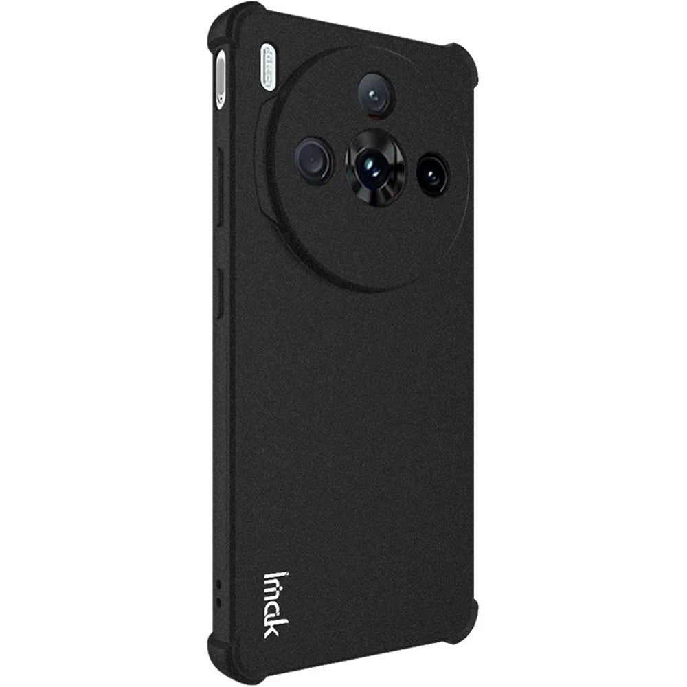 IMAK For ZTE nubia Z60S Pro 5G Case TPU Phone Cover Airbag Shockproof Protection - Black - 5