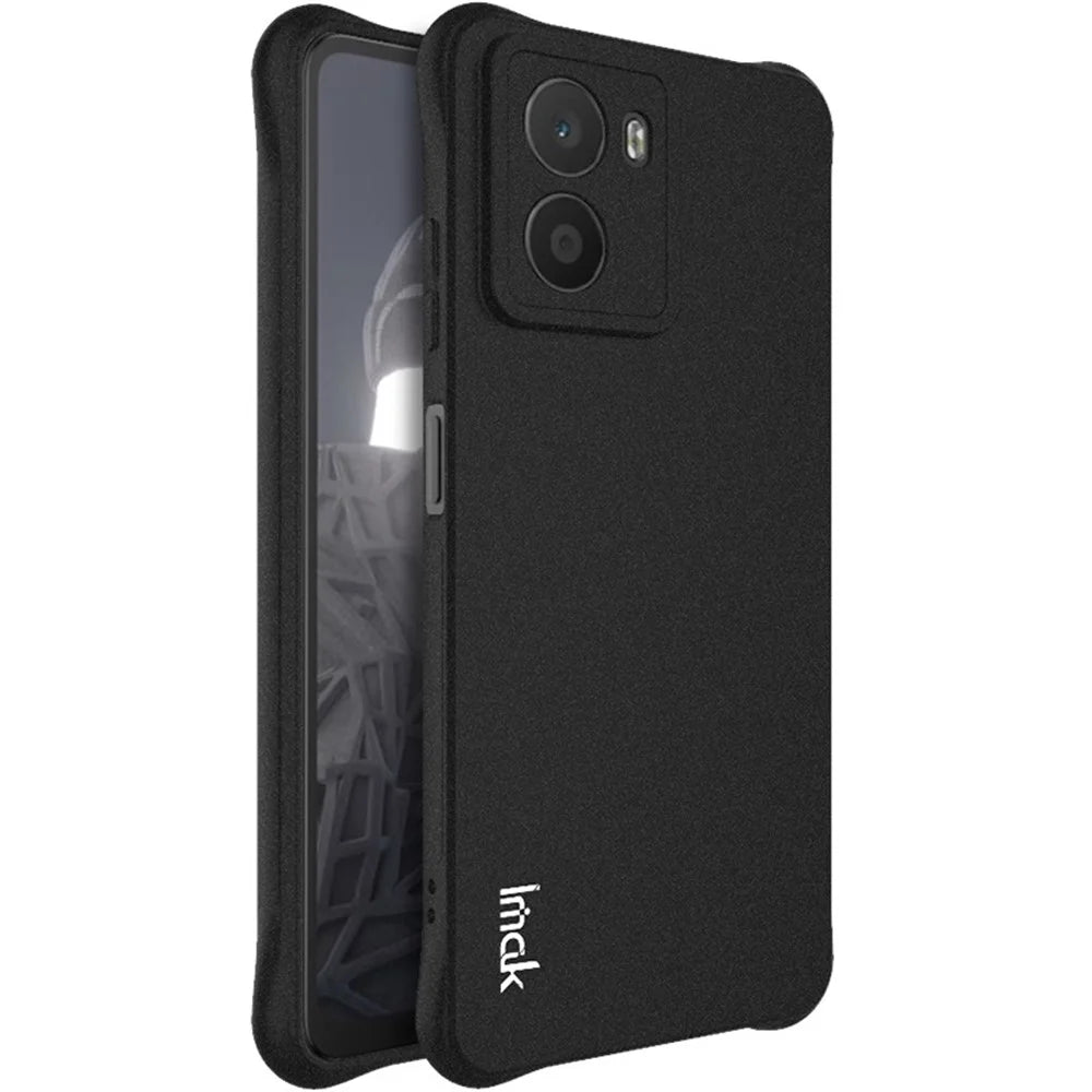 IMAK For HMD Fusion 5G Case TPU Phone Cover Airbag Shockproof Protection - Black - 1