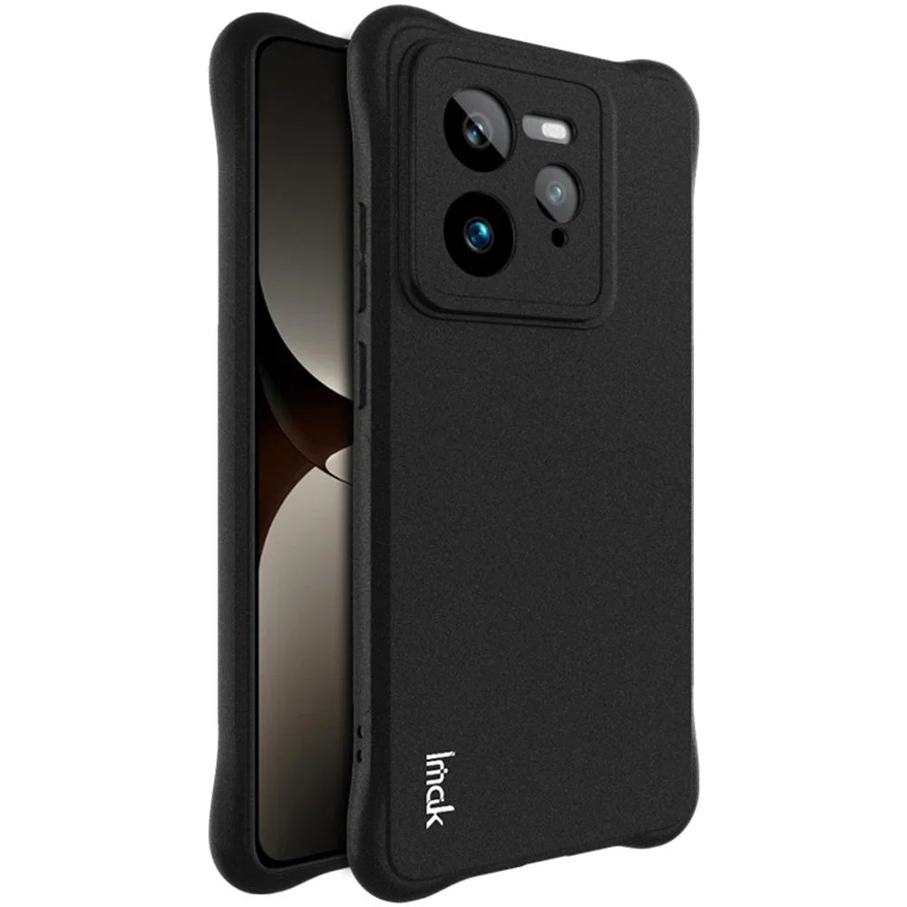 IMAK For Realme GT 7 Pro 5G Case TPU Phone Cover Airbag Shockproof Protection - Black - 1