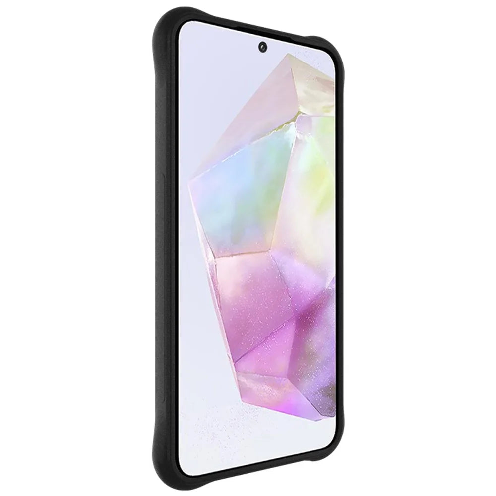 IMAK For Samsung Galaxy A36 5G Case TPU Phone Cover Airbag Shockproof Protection - Black - 4
