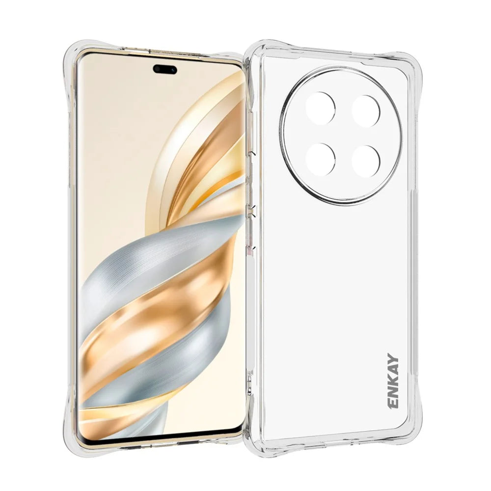 ENKAY HAT PRINCE For vivo X60 Pro 5G (Global) Clear Phone Case   Shockproof Anti-Slip TPU Cover - Transparent - 1
