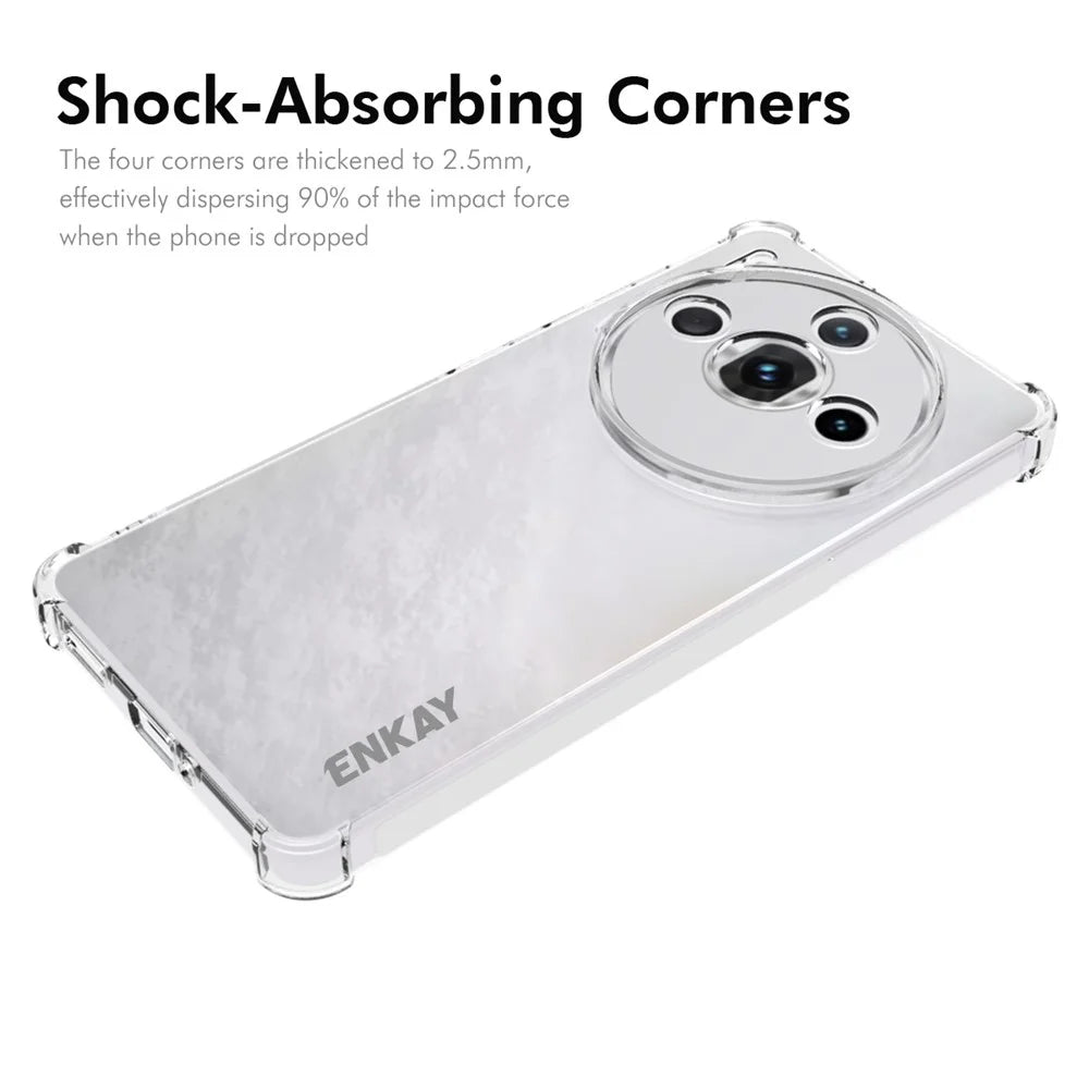 ENKAY HAT PRINCE For ZTE nubia Z60S Pro 5G Clear Phone Case   Shockproof Anti-Slip TPU Cover - Transparent - 2
