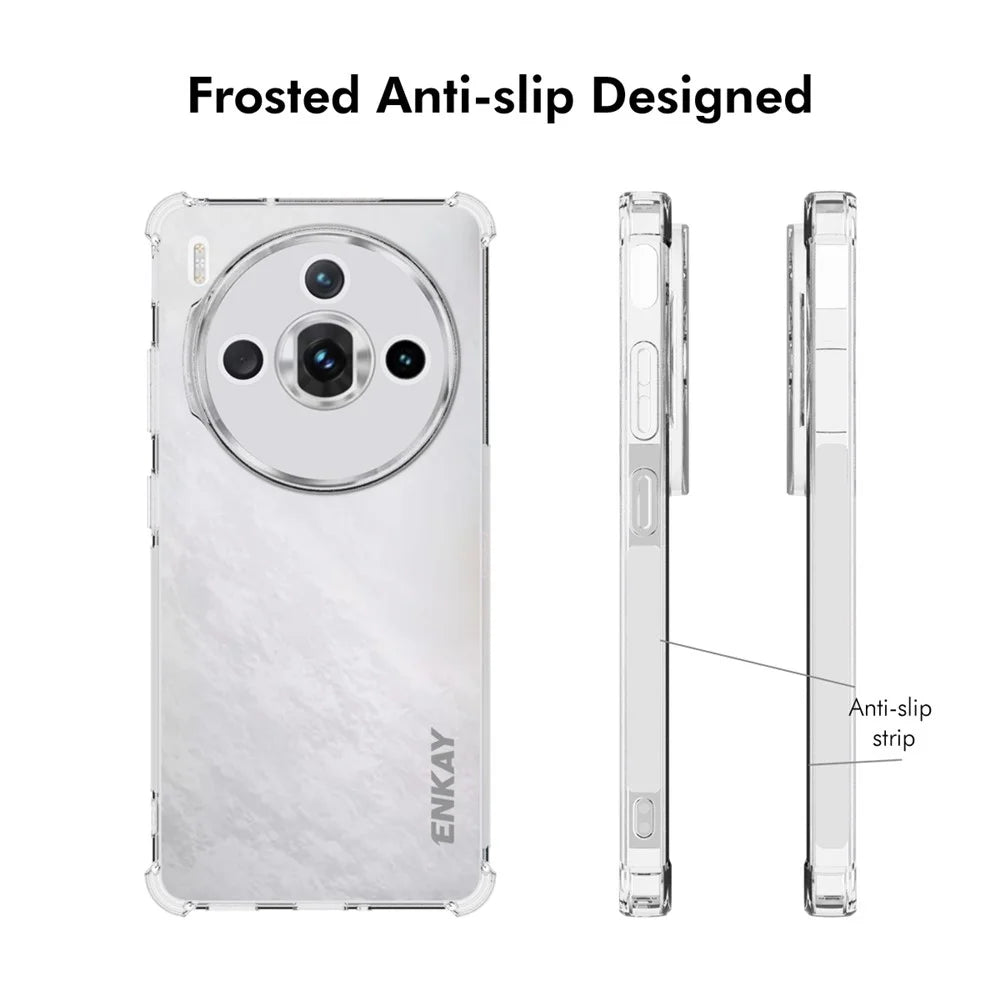 ENKAY HAT PRINCE For ZTE nubia Z60S Pro 5G Clear Phone Case   Shockproof Anti-Slip TPU Cover - Transparent - 4