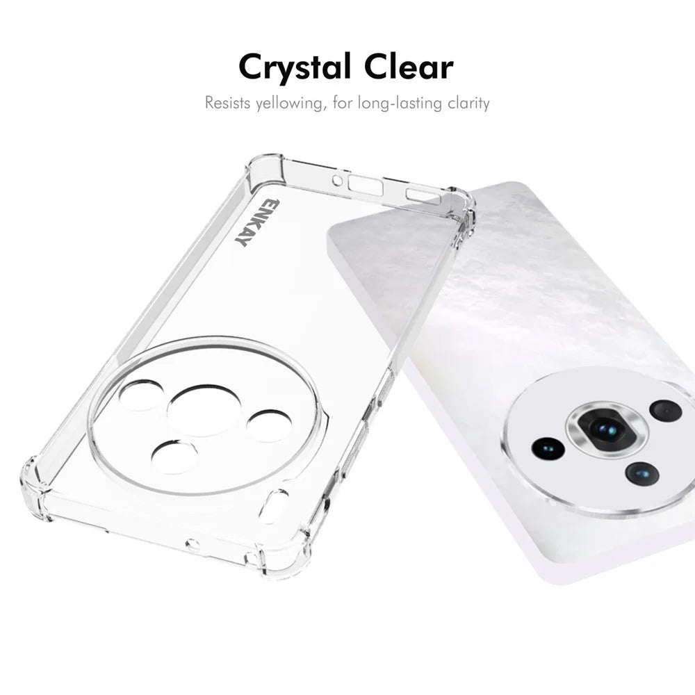 ENKAY HAT PRINCE For ZTE nubia Z60S Pro 5G Clear Phone Case   Shockproof Anti-Slip TPU Cover - Transparent - 5