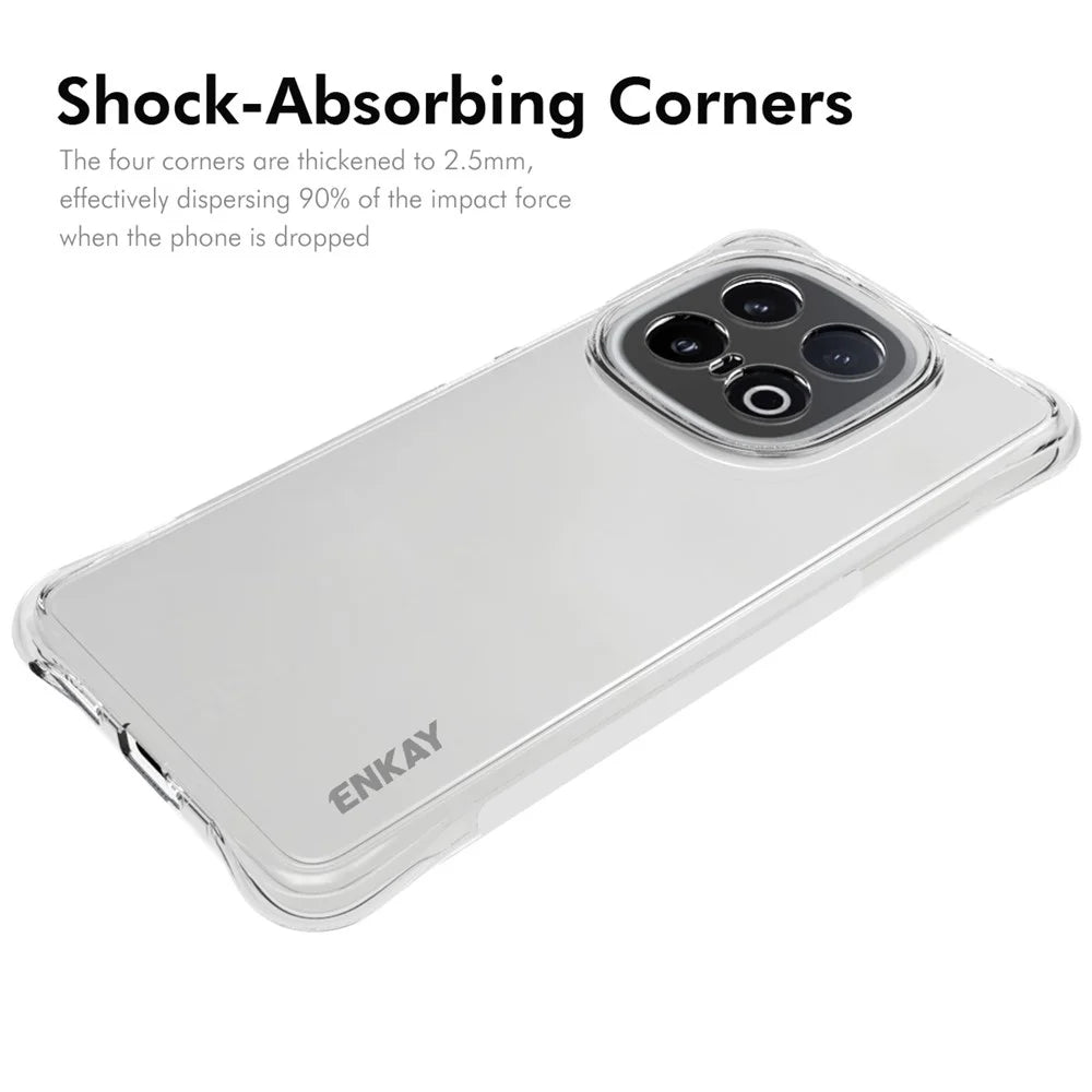 ENKAY HAT PRINCE For vivo iQOO 13 5G Clear Phone Case   Shockproof Anti-Slip TPU Cover - Transparent - 2