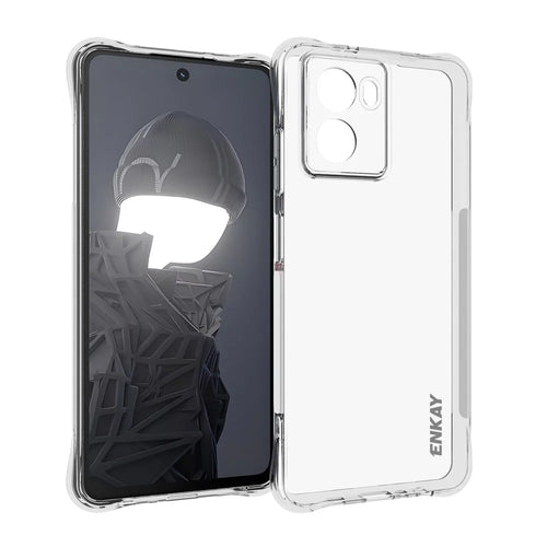 ENKAY HAT PRINCE For HMD Fusion 5G Clear Phone Case   Shockproof Anti-Slip TPU Cover - Transparent - 1