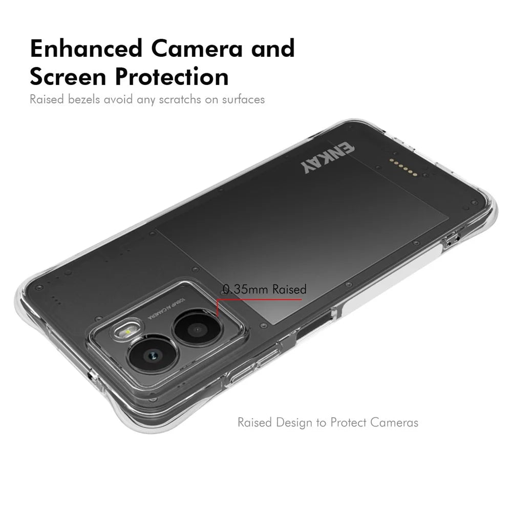 ENKAY HAT PRINCE For HMD Fusion 5G Clear Phone Case   Shockproof Anti-Slip TPU Cover - Transparent - 3