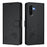 For Samsung Galaxy A16 4G / Galaxy A16 5G Case with Strap RFID Blocking Leather Wallet Phone Cover Cat Mouse Pattern - Black - 2