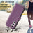 BINFEN COLOR BF17 For Samsung Galaxy A26 5G Case Wallet Folio Flip Leather Cover - Dark Purple - 5