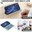 BINFEN COLOR BF33 for Samsung Galaxy A56 5G Leather Case Splicing Color RFID Blocking - Green - 4