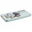 For Samsung Galaxy S24 Case Electroplating Soft TPU Phone Cover with Astronaut Hidden Kickstand - Cyan - 6