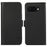 ABEEL For Google Pixel 9a Case Leather Phone Cover with RFID Blocking Wallet - Black - 1